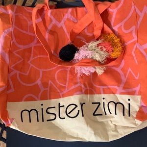 Fun Mister Zimi bag with tassel!